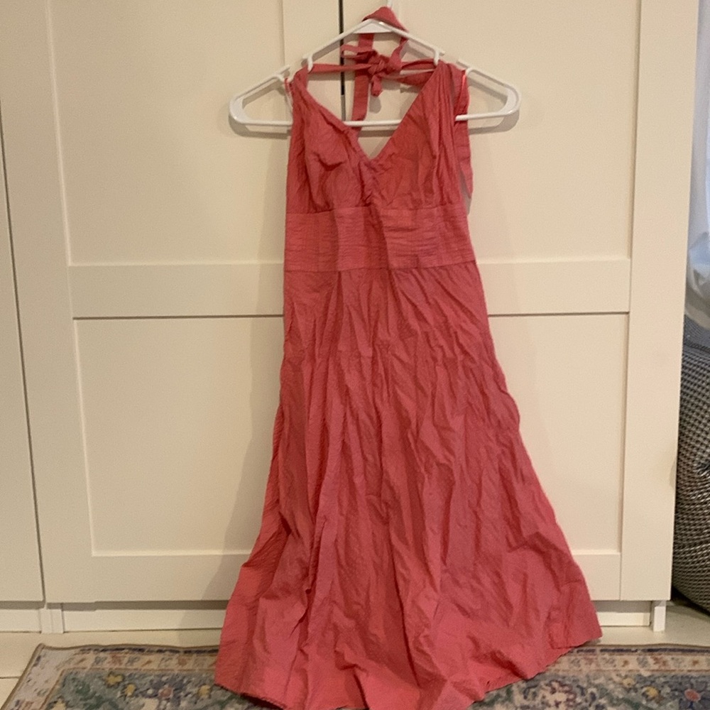 Jcrew cotton halter dress